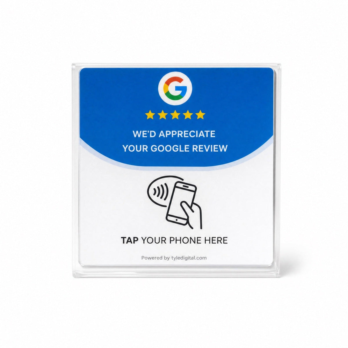 1 NFC Google Review Card